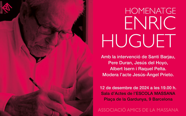 Imatge Homenatge Enric Huguet